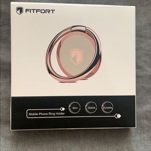 Forfeit Phone Ring Holder Rose Gold
